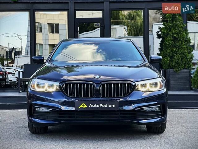 Синій БМВ 5 Серія, об'ємом двигуна 2 л та пробігом 119 тис. км за 28800 $, фото 1 на Automoto.ua