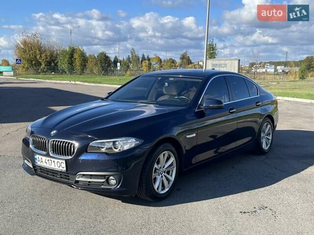 Синий БМВ 5 Серия, объемом двигателя 2 л и пробегом 120 тыс. км за 22500 $, фото 2 на Automoto.ua
