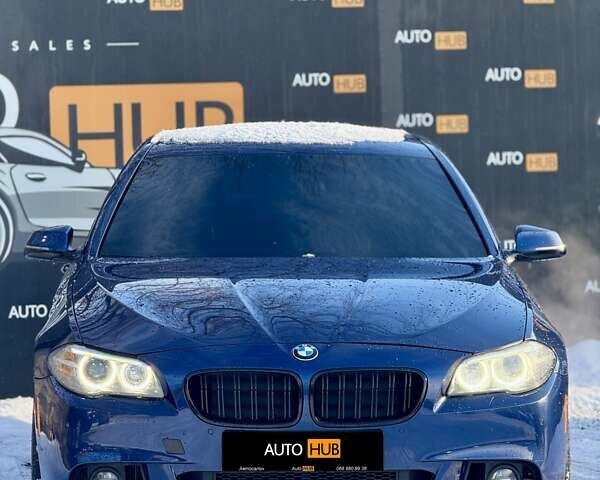 Синій БМВ 5 Серія, об'ємом двигуна 2 л та пробігом 215 тис. км за 15800 $, фото 3 на Automoto.ua