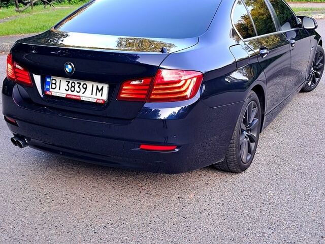 Синий БМВ 5 Серия, объемом двигателя 2 л и пробегом 245 тыс. км за 19900 $, фото 3 на Automoto.ua