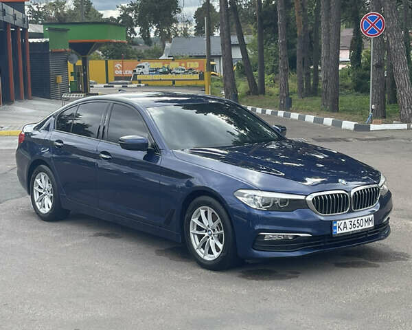 Синий БМВ 5 Серия, объемом двигателя 2 л и пробегом 241 тыс. км за 23400 $, фото 1 на Automoto.ua
