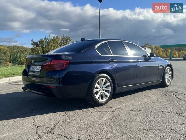 Синий БМВ 5 Серия, объемом двигателя 2 л и пробегом 120 тыс. км за 22500 $, фото 4 на Automoto.ua