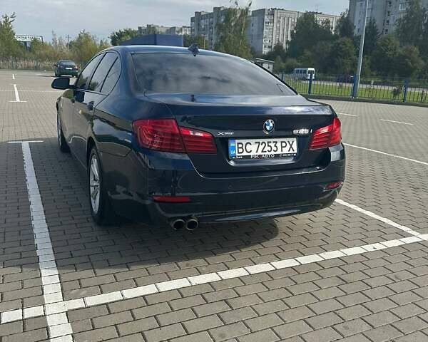 Синій БМВ 5 Серія, об'ємом двигуна 2 л та пробігом 133 тис. км за 15250 $, фото 9 на Automoto.ua