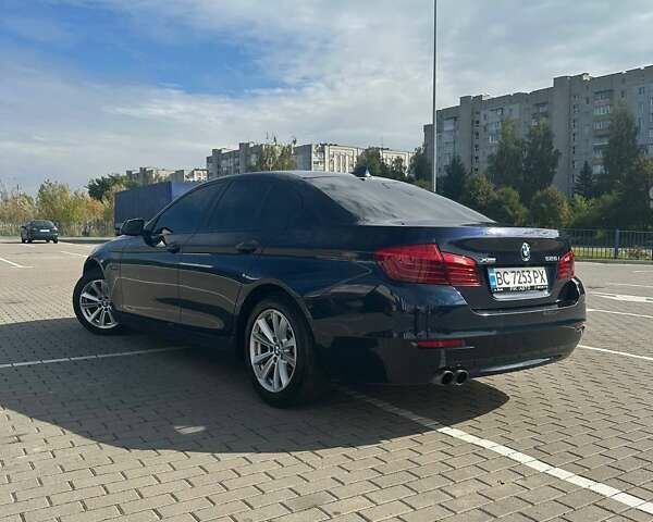 Синій БМВ 5 Серія, об'ємом двигуна 2 л та пробігом 133 тис. км за 15250 $, фото 7 на Automoto.ua