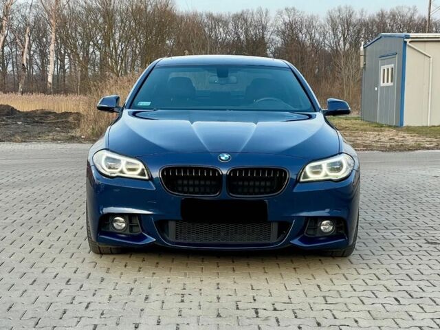 Синий БМВ 5 Серия, объемом двигателя 3 л и пробегом 125 тыс. км за 15200 $, фото 2 на Automoto.ua