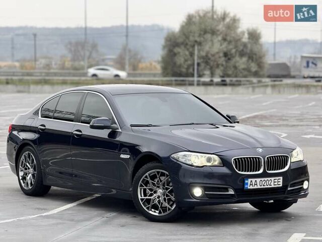 Синий БМВ 5 Серия, объемом двигателя 2 л и пробегом 186 тыс. км за 16400 $, фото 2 на Automoto.ua