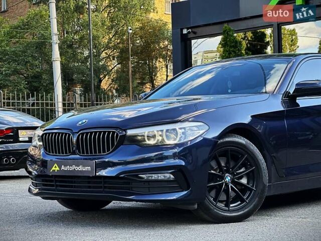 Синій БМВ 5 Серія, об'ємом двигуна 2 л та пробігом 119 тис. км за 28800 $, фото 4 на Automoto.ua