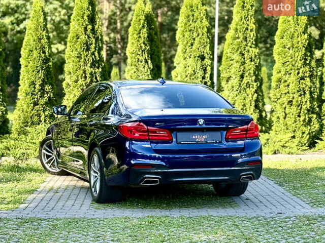 Синий БМВ 5 Серия, объемом двигателя 2 л и пробегом 146 тыс. км за 33300 $, фото 2 на Automoto.ua