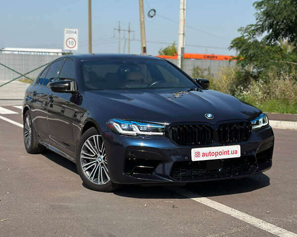 Синій БМВ 5 Серія, об'ємом двигуна 2 л та пробігом 124 тис. км за 25800 $, фото 2 на Automoto.ua