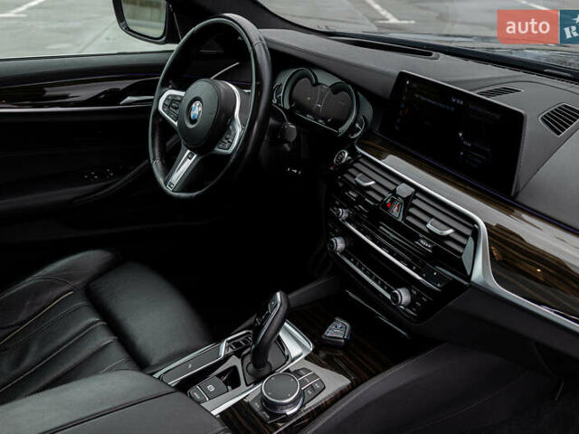 Синій БМВ 5 Серія, об'ємом двигуна 3 л та пробігом 99 тис. км за 40500 $, фото 14 на Automoto.ua