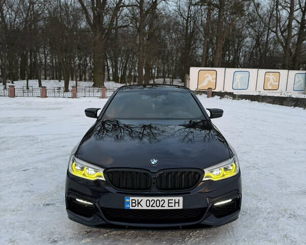 Синий БМВ 5 Серия, объемом двигателя 3 л и пробегом 62 тыс. км за 33000 $, фото 12 на Automoto.ua