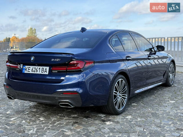 Синій БМВ 5 Серія, об'ємом двигуна 3 л та пробігом 98 тис. км за 28299 $, фото 13 на Automoto.ua