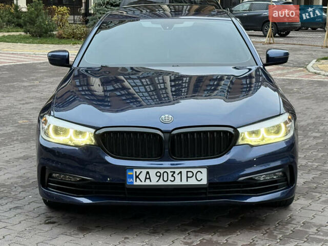 Синій БМВ 5 Серія, об'ємом двигуна 2 л та пробігом 205 тис. км за 22500 $, фото 2 на Automoto.ua