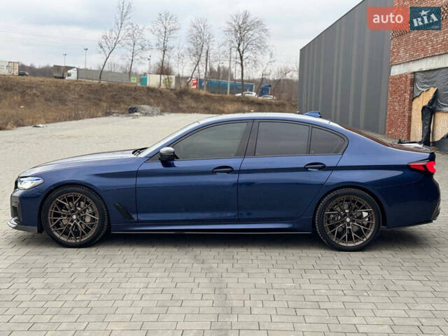 Синий БМВ 5 Серия, объемом двигателя 2 л и пробегом 104 тыс. км за 29900 $, фото 6 на Automoto.ua