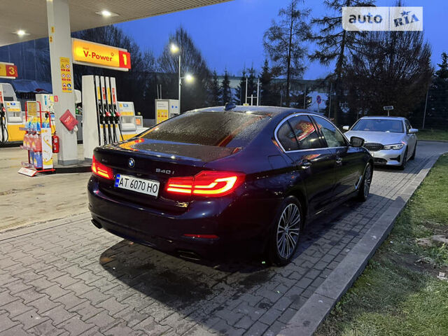 Синій БМВ 5 Серія, об'ємом двигуна 3 л та пробігом 100 тис. км за 32300 $, фото 2 на Automoto.ua