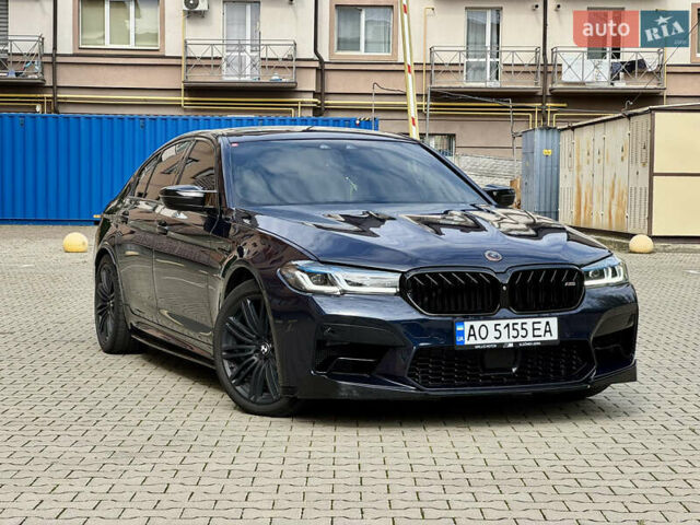 Синій БМВ 5 Серія, об'ємом двигуна 3 л та пробігом 155 тис. км за 32500 $, фото 1 на Automoto.ua