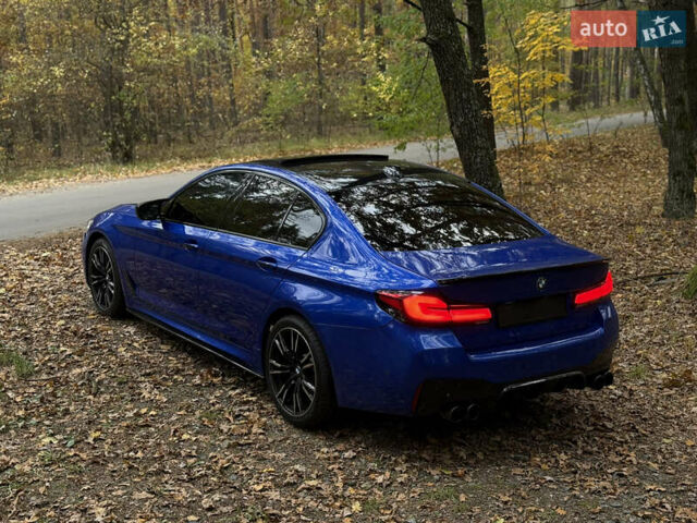 Синий БМВ 5 Серия, объемом двигателя 3 л и пробегом 93 тыс. км за 33900 $, фото 1 на Automoto.ua