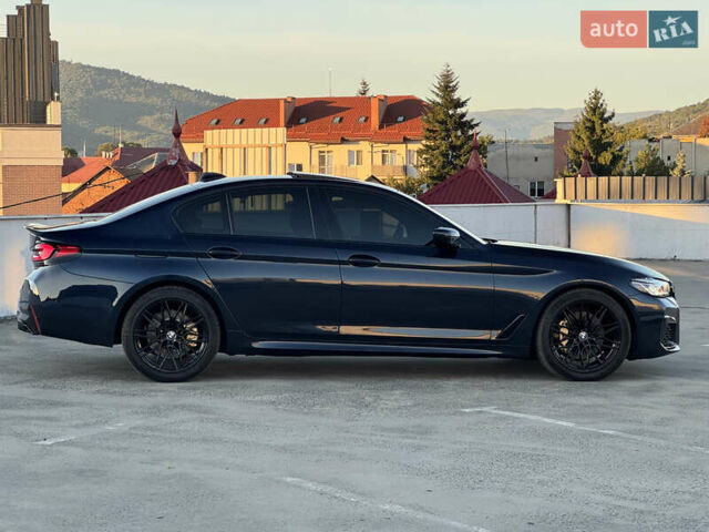 Синій БМВ 5 Серія, об'ємом двигуна 3 л та пробігом 117 тис. км за 33500 $, фото 7 на Automoto.ua