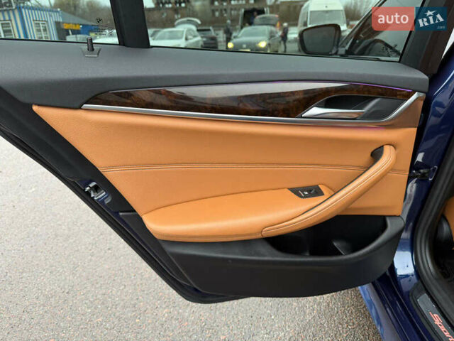 Синій БМВ 5 Серія, об'ємом двигуна 2 л та пробігом 122 тис. км за 26500 $, фото 23 на Automoto.ua