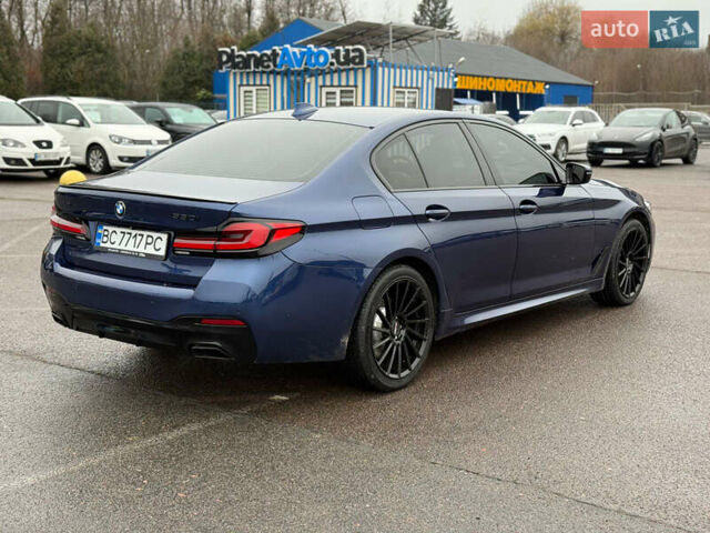 Синій БМВ 5 Серія, об'ємом двигуна 2 л та пробігом 122 тис. км за 26500 $, фото 13 на Automoto.ua