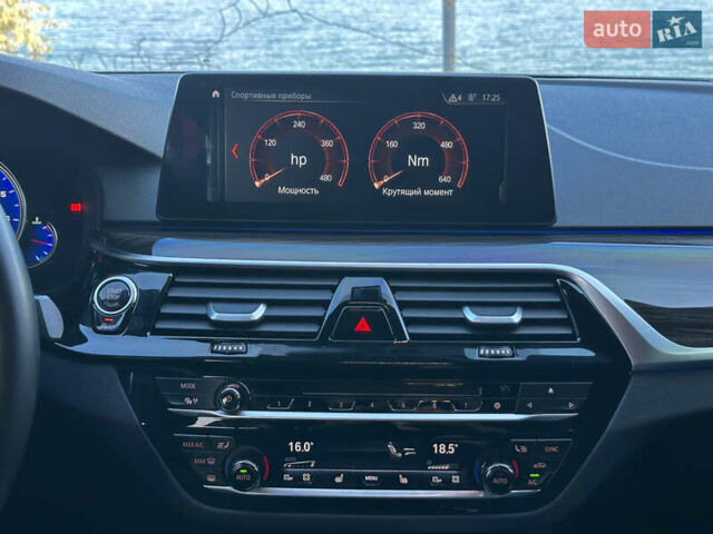 БМВ 5 Серия 2017 в Одессе на Automoto.ua Синий БМВ 5 Серия, объемом двигателя 3 л и пробегом 159 тыс. км за 33900 $, фото 19 на Automoto.ua