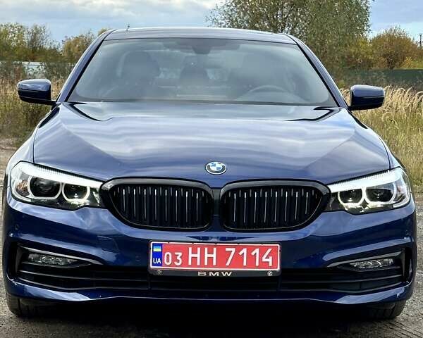 БМВ 5 Серия 2017 в Днепре (Днепропетровске) на Automoto.ua Синий БМВ 5 Серия, объемом двигателя 2 л и пробегом 219 тыс. км за 23999 $, фото 35 на Automoto.ua