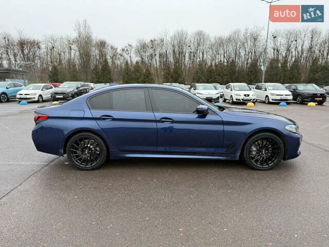 Синій БМВ 5 Серія, об'ємом двигуна 2 л та пробігом 122 тис. км за 26500 $, фото 7 на Automoto.ua