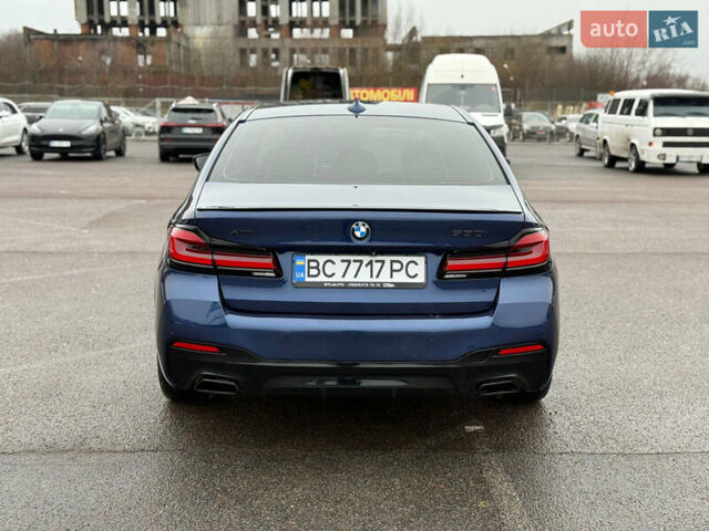 Синій БМВ 5 Серія, об'ємом двигуна 2 л та пробігом 122 тис. км за 26500 $, фото 3 на Automoto.ua