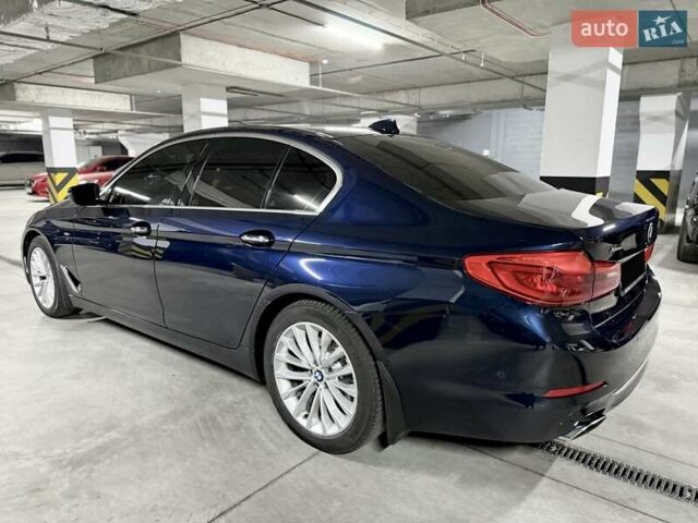 Синий БМВ 5 Серия, объемом двигателя 3 л и пробегом 115 тыс. км за 38000 $, фото 3 на Automoto.ua