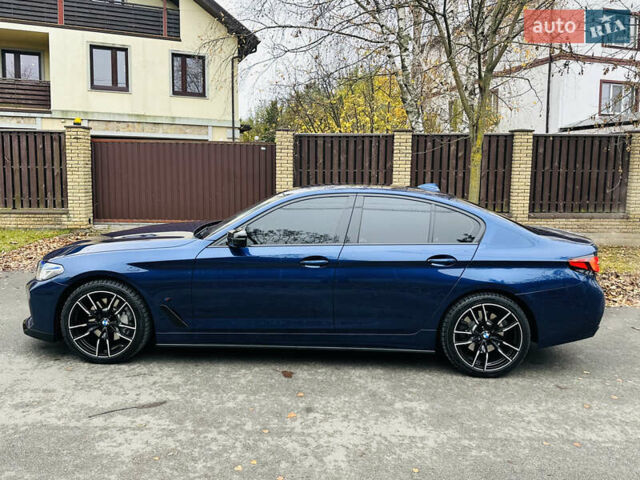 Синій БМВ 5 Серія, об'ємом двигуна 3 л та пробігом 170 тис. км за 37700 $, фото 8 на Automoto.ua