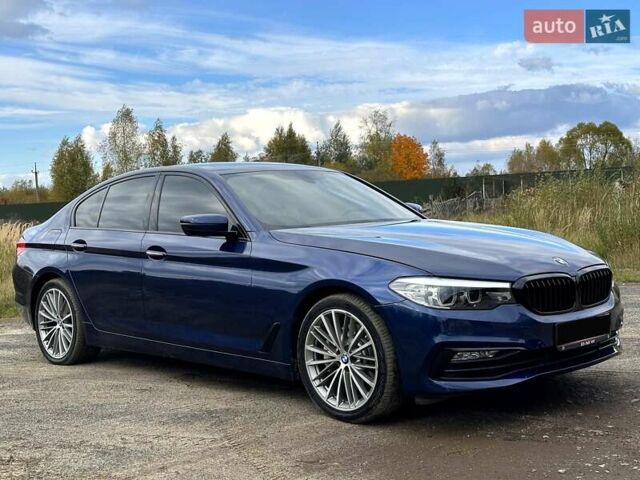 Синий БМВ 5 Серия, объемом двигателя 2 л и пробегом 219 тыс. км за 22900 $, фото 2 на Automoto.ua