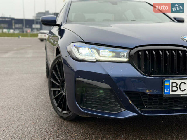 Синій БМВ 5 Серія, об'ємом двигуна 2 л та пробігом 122 тис. км за 26500 $, фото 2 на Automoto.ua