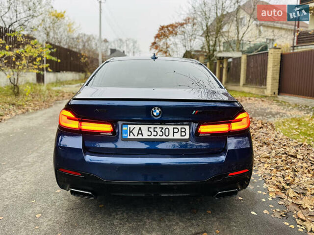 Синій БМВ 5 Серія, об'ємом двигуна 3 л та пробігом 170 тис. км за 37700 $, фото 10 на Automoto.ua