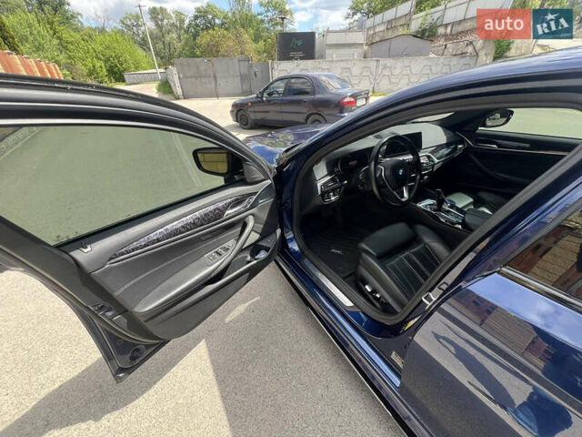 Синій БМВ 5 Серія, об'ємом двигуна 3 л та пробігом 125 тис. км за 34900 $, фото 24 на Automoto.ua