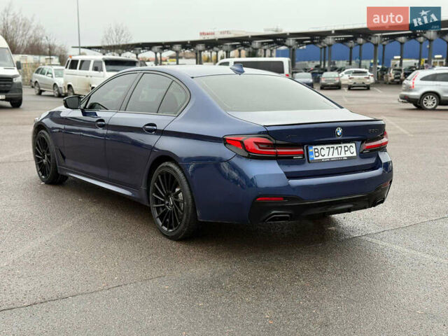 Синій БМВ 5 Серія, об'ємом двигуна 2 л та пробігом 122 тис. км за 26500 $, фото 8 на Automoto.ua