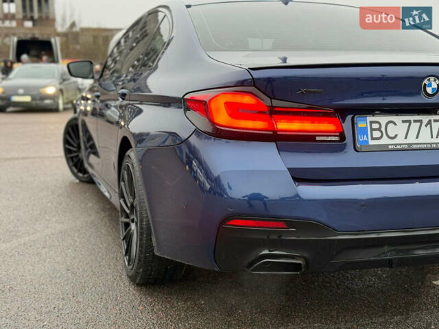 Синій БМВ 5 Серія, об'ємом двигуна 2 л та пробігом 122 тис. км за 26500 $, фото 11 на Automoto.ua