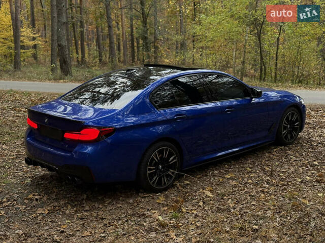 Синий БМВ 5 Серия, объемом двигателя 3 л и пробегом 93 тыс. км за 33900 $, фото 3 на Automoto.ua