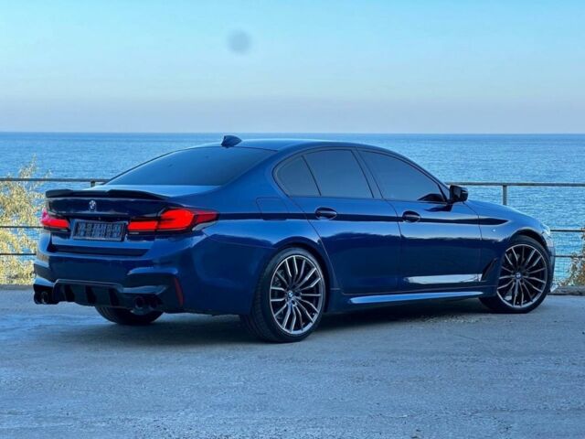Синий БМВ 5 Серия, объемом двигателя 3 л и пробегом 155 тыс. км за 33000 $, фото 3 на Automoto.ua