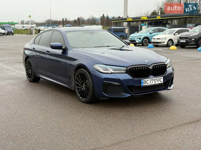 Синій БМВ 5 Серія, об'ємом двигуна 2 л та пробігом 122 тис. км за 26500 $, фото 4 на Automoto.ua