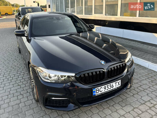 Синий БМВ 5 Серия, объемом двигателя 2 л и пробегом 222 тыс. км за 25800 $, фото 2 на Automoto.ua
