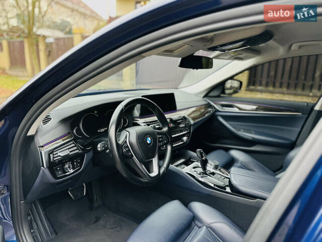 Синій БМВ 5 Серія, об'ємом двигуна 3 л та пробігом 170 тис. км за 37700 $, фото 20 на Automoto.ua