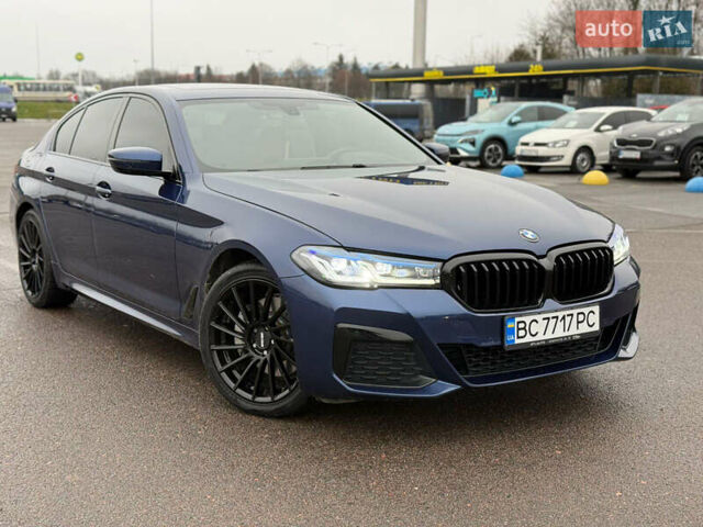 Синій БМВ 5 Серія, об'ємом двигуна 2 л та пробігом 122 тис. км за 26500 $, фото 6 на Automoto.ua