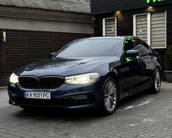 Синий БМВ 5 Серия, объемом двигателя 2 л и пробегом 210 тыс. км за 19950 $, фото 1 на Automoto.ua