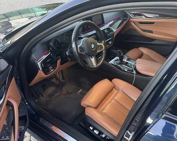 Синій БМВ 5 Серія, об'ємом двигуна 3 л та пробігом 134 тис. км за 33000 $, фото 8 на Automoto.ua