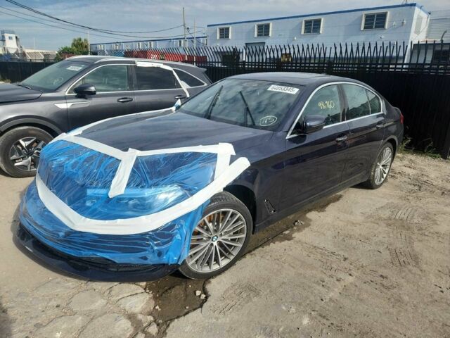 Синій БМВ 5 Серія, об'ємом двигуна 3 л та пробігом 157 тис. км за 18500 $, фото 2 на Automoto.ua