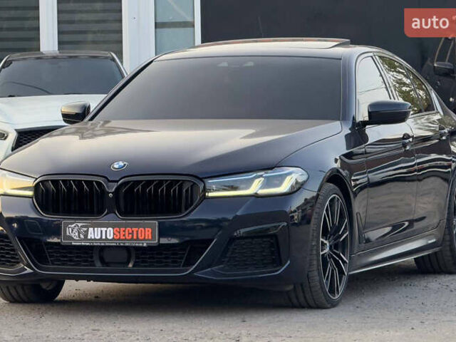 Синий БМВ 5 Серия, объемом двигателя 3 л и пробегом 138 тыс. км за 39500 $, фото 3 на Automoto.ua