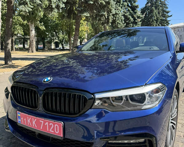 Синій БМВ 5 Серія, об'ємом двигуна 3 л та пробігом 144 тис. км за 31000 $, фото 2 на Automoto.ua