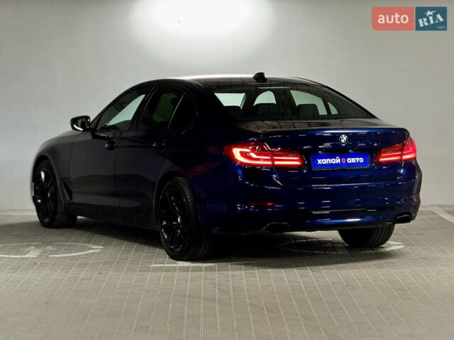 Синий БМВ 5 Серия, объемом двигателя 3 л и пробегом 171 тыс. км за 33999 $, фото 5 на Automoto.ua