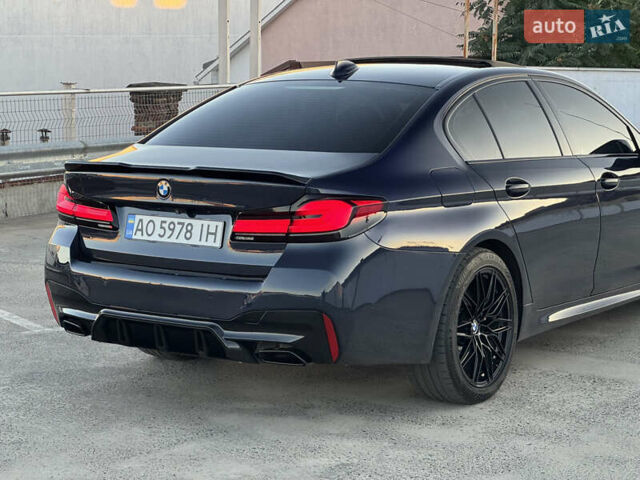 Синій БМВ 5 Серія, об'ємом двигуна 3 л та пробігом 117 тис. км за 33500 $, фото 12 на Automoto.ua