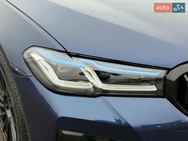 Синій БМВ 5 Серія, об'ємом двигуна 2 л та пробігом 122 тис. км за 26500 $, фото 10 на Automoto.ua